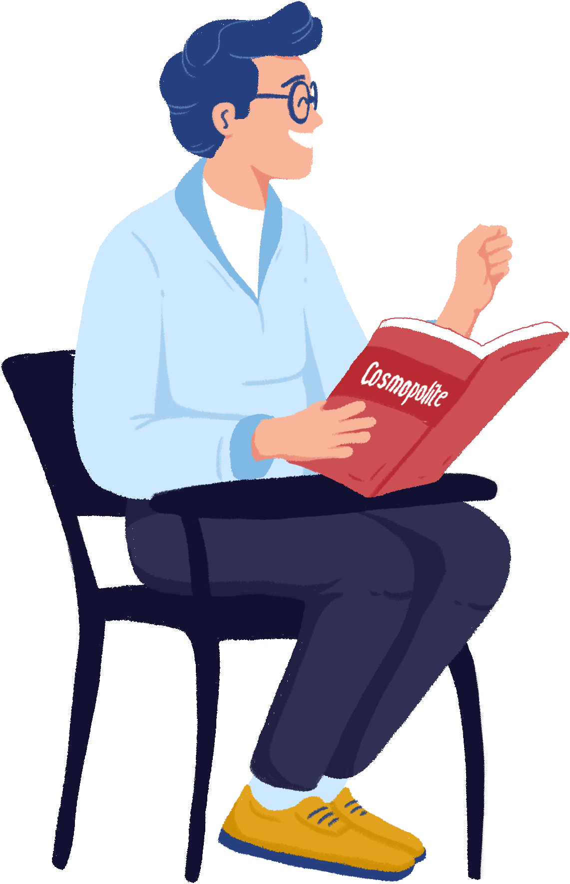 AdolieDay illustration French baguette handbag in front of Eiffel Tower and Sydney Harbour Bridge