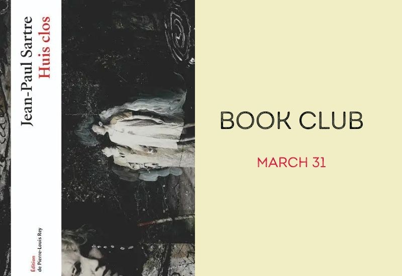 Book Club - Jean Paul Sartre, Huis Clos,
